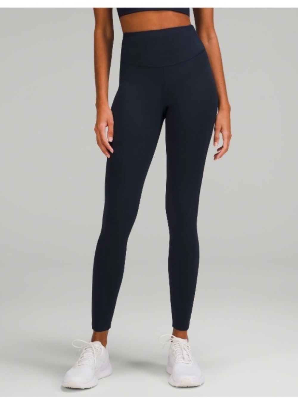 Base Pace High-Rise Tight 28” | Lululemon | Navy Blue